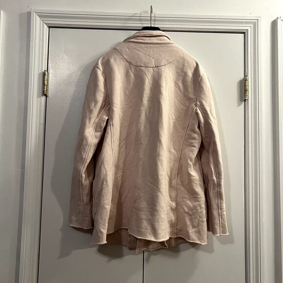 Frank & Eileen Belfast Petal peacoat ballet pink jacket size M small defect - Picture 8 of 8